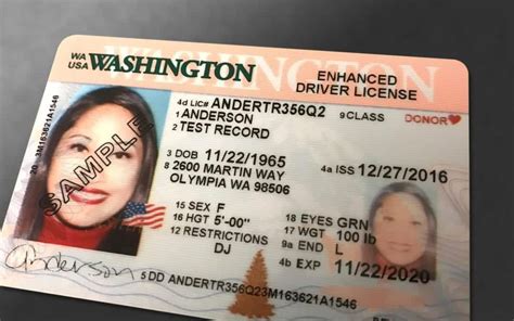 washington state enhanced id radio frequency prevention|washington enhanced id card renewal.